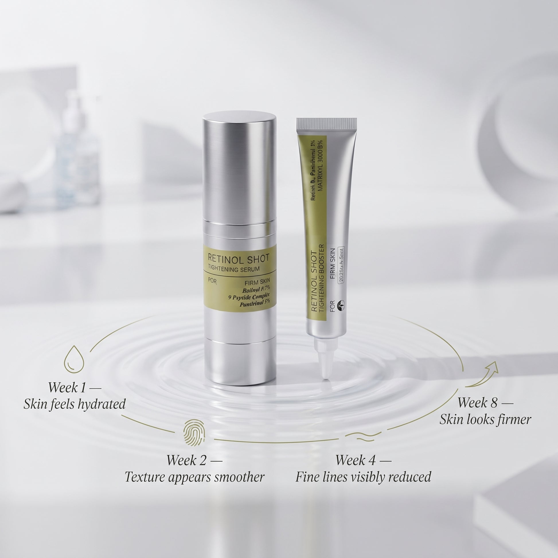 Firming Duo Vita-A PopLaneBeauty — booster et sérum rétinol contour des yeux — vue 4