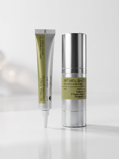 Firming Duo Vita-A PopLaneBeauty — booster et sérum rétinol contour des yeux