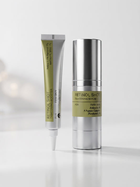 Firming Duo Vita-A PopLaneBeauty — booster et sérum rétinol contour des yeux
