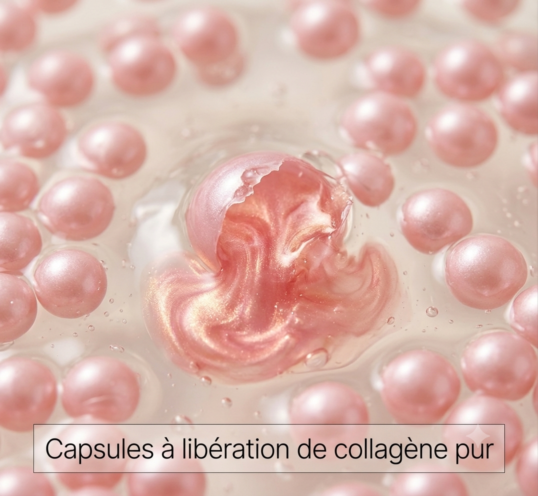 Crème Repulpante au Collagène marin PopLaneBeauty — gel-crème rose K-beauty — vue 2