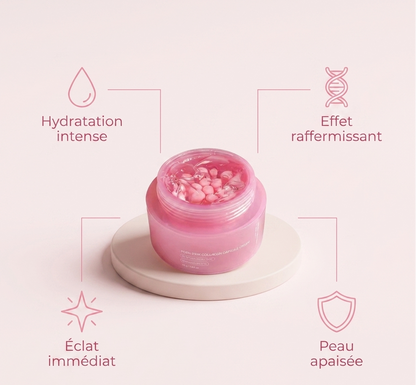 Crème Repulpante au Collagène marin PopLaneBeauty — gel-crème rose K-beauty — vue 3